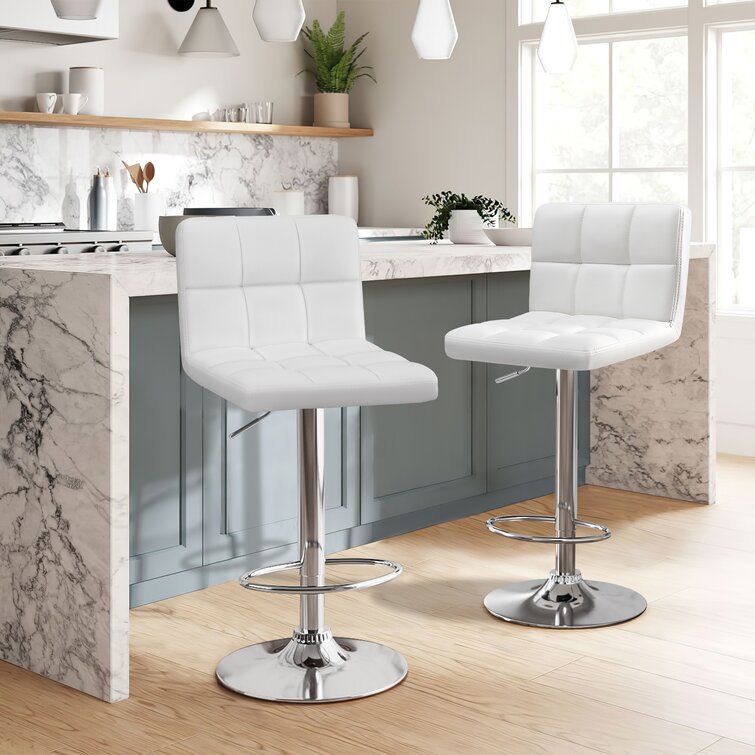 Renea swivel bar stool orren ellis upholstery new arrivals